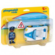 Playmobil 1.2.3 - Polisbil 9384