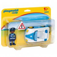 Playmobil 1.2.3 Polisbil 9384