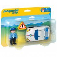 Playmobil 1.2.3, Polisbil med polis