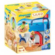Playmobil 1.2.3 Sand - Kreativt set Sandborg 70340