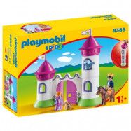 Playmobil 1.2.3 - Slott med staplingsbart torn 9389