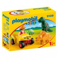 Playmobil 1.2.3 - Upptäckare med dinosaurier 9120