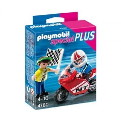 Playmobil, 4780 Pojkar med MC