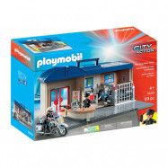 Playmobil City Action Bärbar polisstation