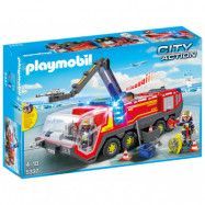 Playmobil, City Action - Flygplatsbrandbil med ljud och ljus