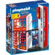Playmobil, City Action - 5361 Brandstation med larm