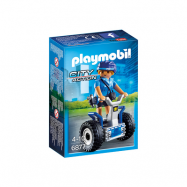 Playmobil, City Action - Poliskvinna med balansracerbil