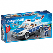 Playmobil, City Action - Polisbil med ljus och ljud