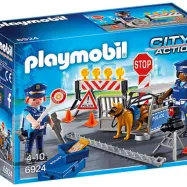 Playmobil City Action 6924, Polisvägspärr