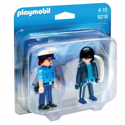 Playmobil, City Action - Polis och inbrottstjuv