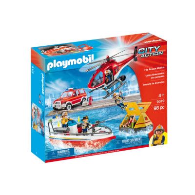 Playmobil City Action Brand och räddningsset