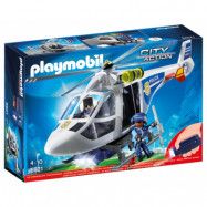 Playmobil City Action Polishelikopter med LED-sökljus P-6921