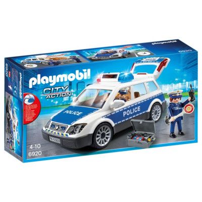 Playmobil City Action Polispatrull med ljus och ljud 6920