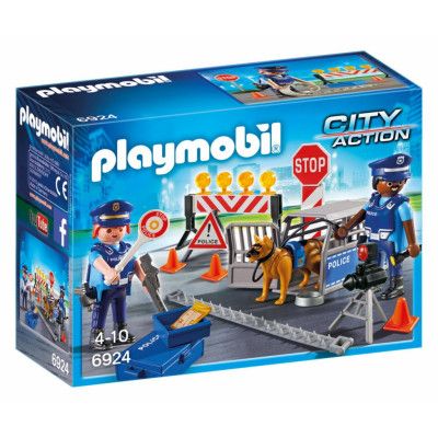Playmobil City Action Polisvägspärr 6924