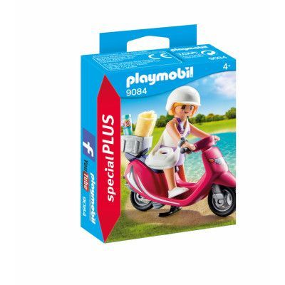 Playmobil, City Life - Strandgångare med scooter