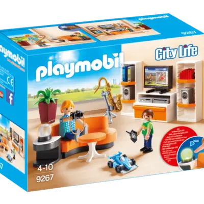 Playmobil City Life 9267, Vardagsrum