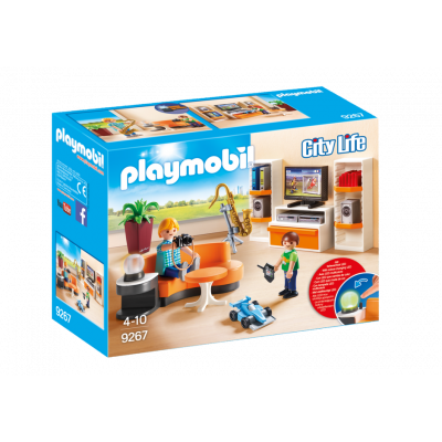 Playmobil, City Life - Vardagsrum