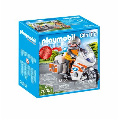 Playmobil City Life Ambulansmotorcykel 70051
