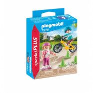 Playmobil City Life 70061 Barn med rullskridskor och cykel