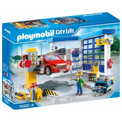 Playmobil City life Bilverkstad 70202