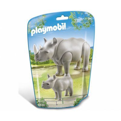 Playmobil City Life, Noshörning med unge