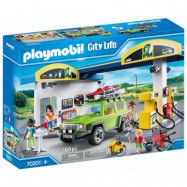 Playmobil City life Stor bensinstation 70201