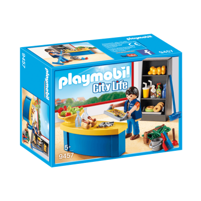 Playmobil, City Life - Vaktmästare med bås