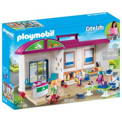 Playmobil City Life 70146 Veterinärklinik att ta med