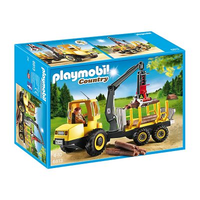 Playmobil Country 6813, Trätransport med kran