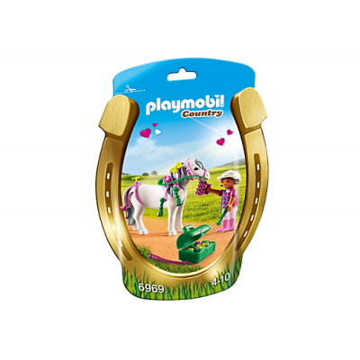 Playmobil, Country - Skötare med hjärtponny