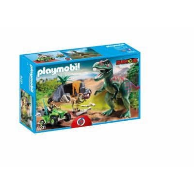 Playmobil, Explorers - Upptäckarfyrhjuling med T-Rex
