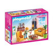 Playmobil, Dollhouse - Vardagsrum med öppen spis