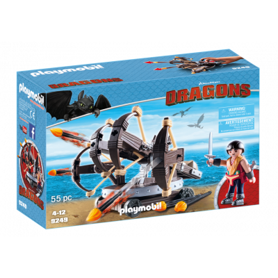 Playmobil, Dragons - Eret med ballista med fyra skott