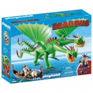 Playmobil Dragons Flåbusa och Flåbuse med Rap och Kräk 9458