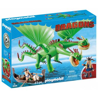 Playmobil Dragons Flåbusa och Flåbuse med Rap och Kräk 9458