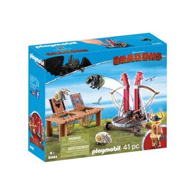 Playmobil Dragons - Gape Rapkäft med fårsele 9461