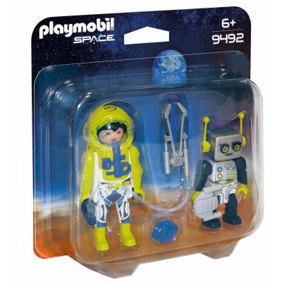 Playmobil Duopack med astronaut och robot 9492