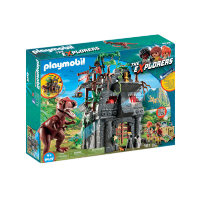 Playmobil, Explorers - Basläger med T-Rex