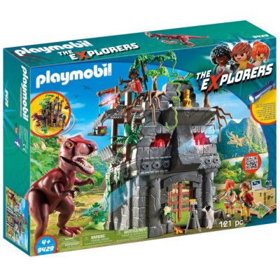Playmobil Explorers Basläger med T-Rex 9429