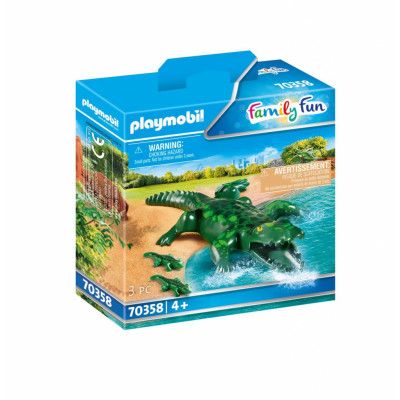 Playmobil Family Fun Alligator med ungar 70358