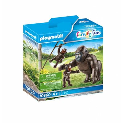 Playmobil Family Fun Gorilla med ungar 70360