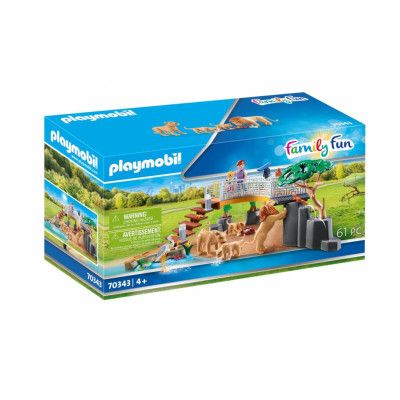Playmobil Family Fun Lejon i inhägnad 70343