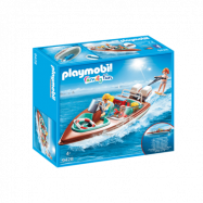 Playmobil, Family Fun - Motorbåt med undervattensmotor