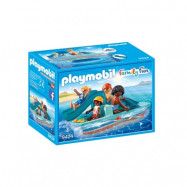 Playmobil, Family Fun - Trampbåt med rutschkana