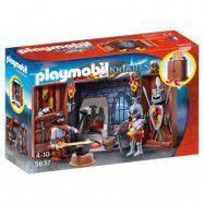 Playmobil, Knights - Bärbar smedja och rustningskammare