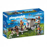 Playmobil, Knights  - Hästspann med dvärgar och ballist