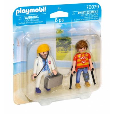 Playmobil  Läkare och patient 70079