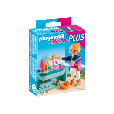 Playmobil, City Life - Mamma med skötbord