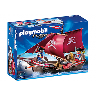 Playmobil, Pirates - Kanonskepp med soldater