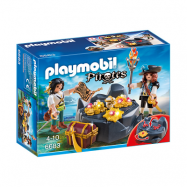 Playmobil, Pirates - Skattgömställe med pirat